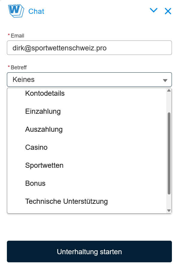 Wettigo Livechat