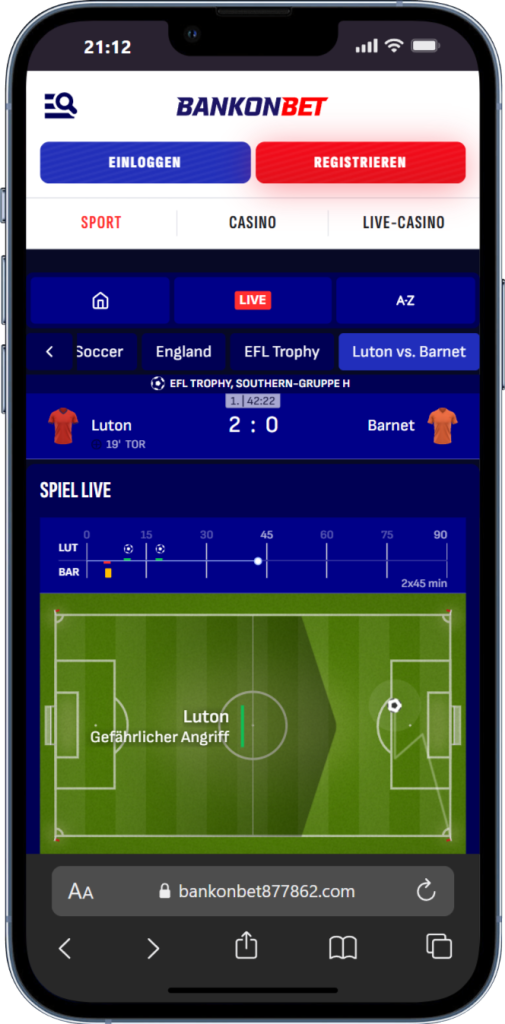 BankonBet Livewetten