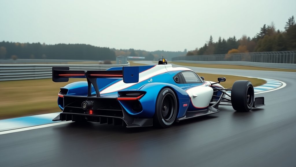 f1-auto-blau-weiss-kurve-speed