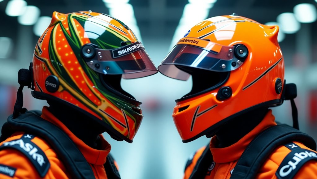 formel1-fahrer-papaya-blickkontakt-boxengasse