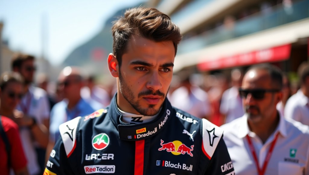 isack-hadjar-formel-1-monaco-gp-entschlossener-blick