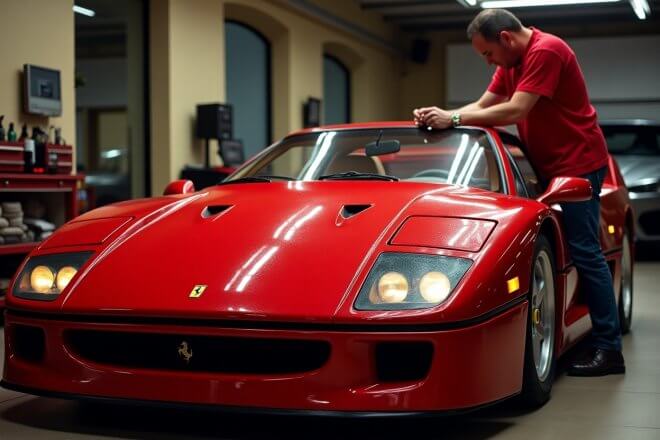 lando-norris-frustriert-roter-ferrari-f40