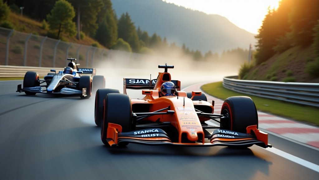 formel1-papaya-schwarz-steiermark-bergkurve-action-funken