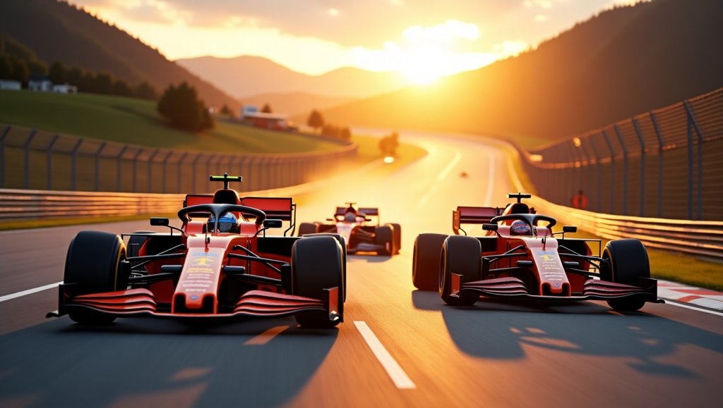 formel1-sonnenuntergang-oesterreich-papaya-rot-speed